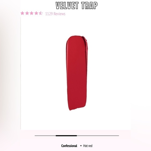 Brand New Jeffree Star Velvet Trap Lipstick in color Cherry Soda - Picture 4 of 6